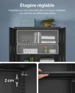 Clearance SONGMICS 18 Boîtes à chaussures