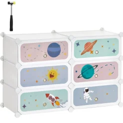 Sale SONGMICS 18 Boîtes à chaussures 3 meubles transparent et blanc nuage