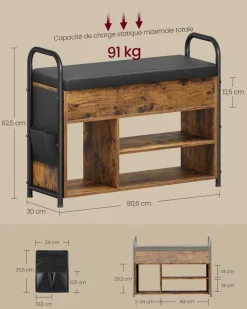 Online SONGMICS 6 boîtes à chaussures jusqu’à la pointure 46 transparent et noir d'encre