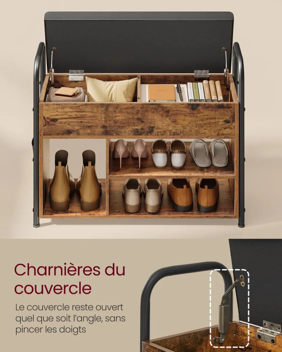 Online SONGMICS 6 boîtes à chaussures jusqu’à la pointure 46 transparent et noir d'encre