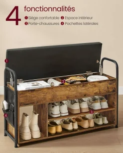 Online SONGMICS 6 boîtes à chaussures jusqu’à la pointure 46 transparent et noir d'encre