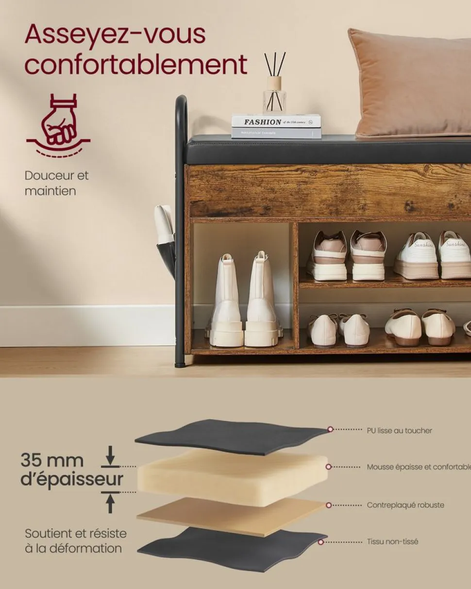 Online SONGMICS 6 boîtes à chaussures jusqu’à la pointure 46 transparent et noir d'encre