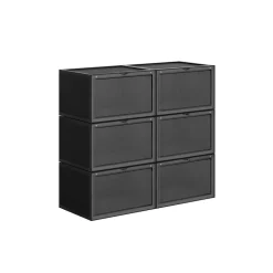 Sale SONGMICS 6 Boîtes à chaussures porte