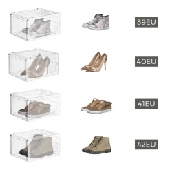 Best SONGMICS 12 Boîtes chaussure transparent