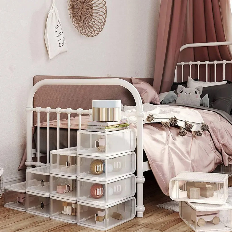 Cheap SONGMICS 16 Boîtes chaussures arrondies