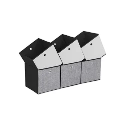 Hot SONGMICS 2 Boîtes couvercles magnétiques