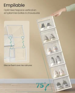 Online SONGMICS 6 Boîtes de rangement