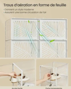 Online SONGMICS 6 Boîtes de rangement