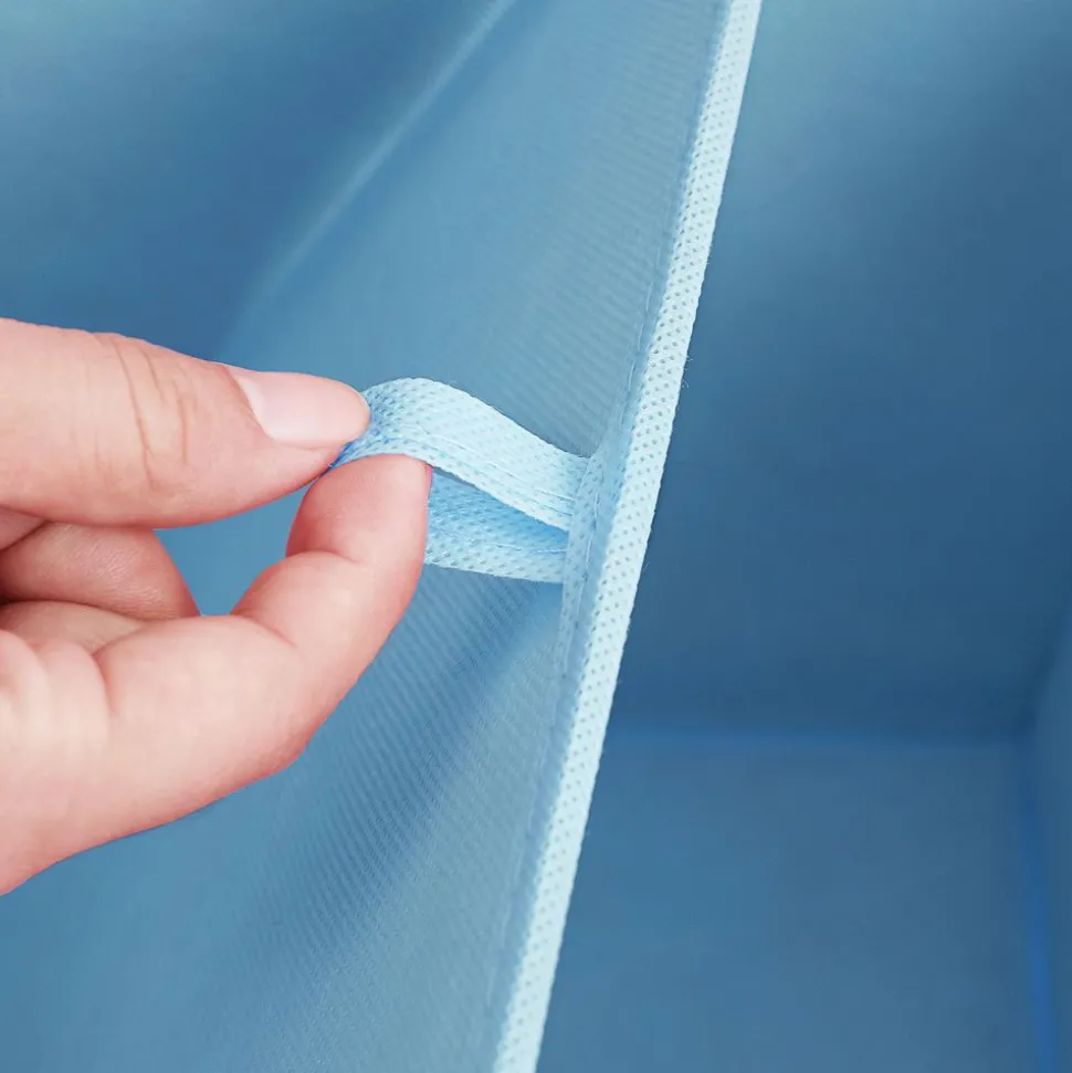 Best Sale SONGMICS 3 Boîtes de rangement bleu