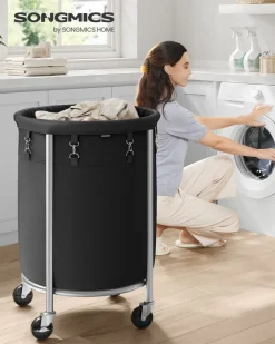 New SONGMICS 6 Boîtes de rangement Gris