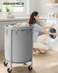 New SONGMICS 6 Boîtes de rangement Gris