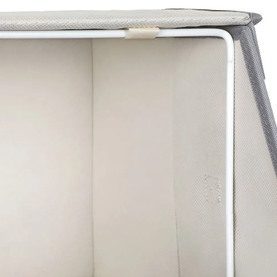 Best Sale SONGMICS 2 Boîtes de rangement gris ardoise