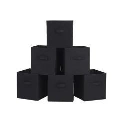 Flash Sale SONGMICS 6 Boîtes de rangement noir
