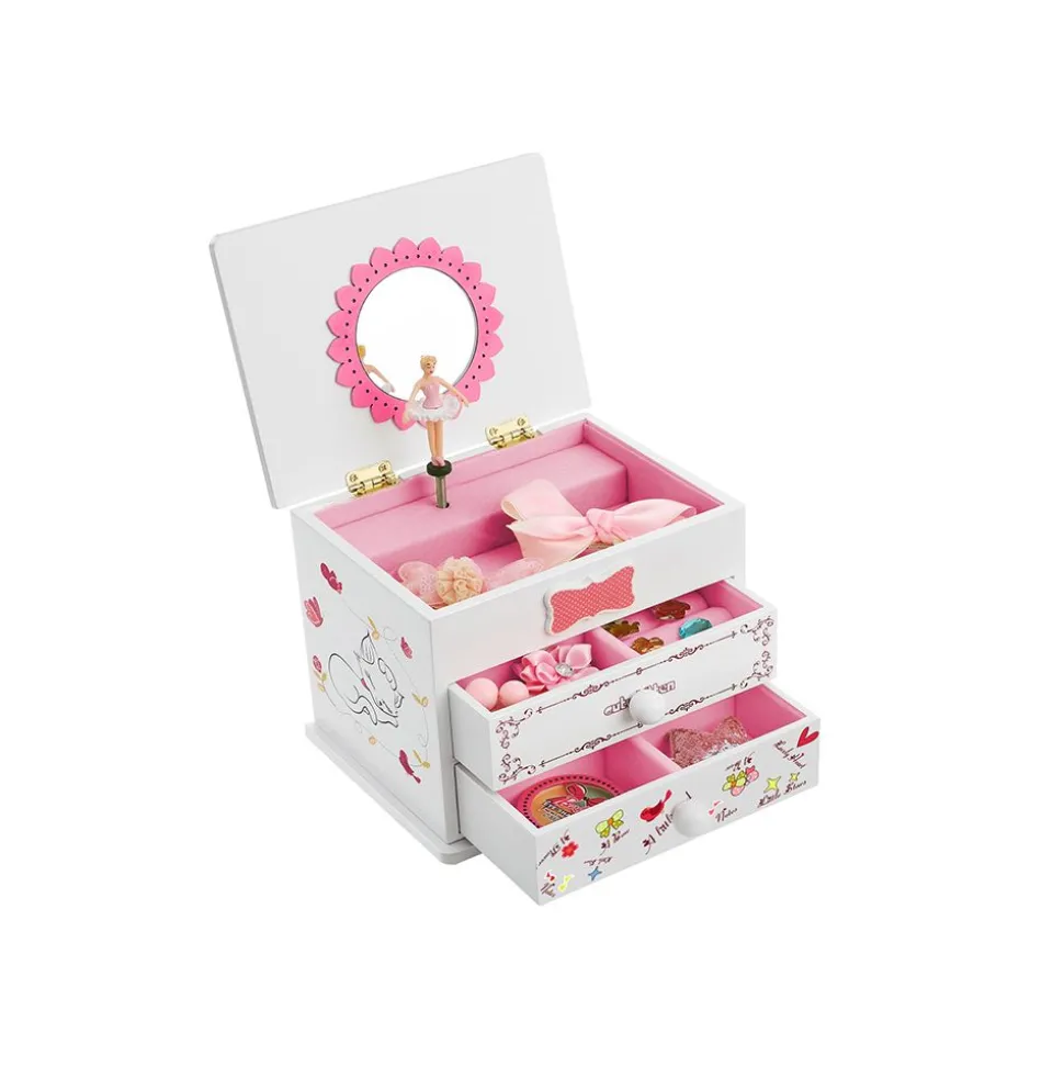 Shop SONGMICS 3 Boîtes enfant dinosaure Blanc