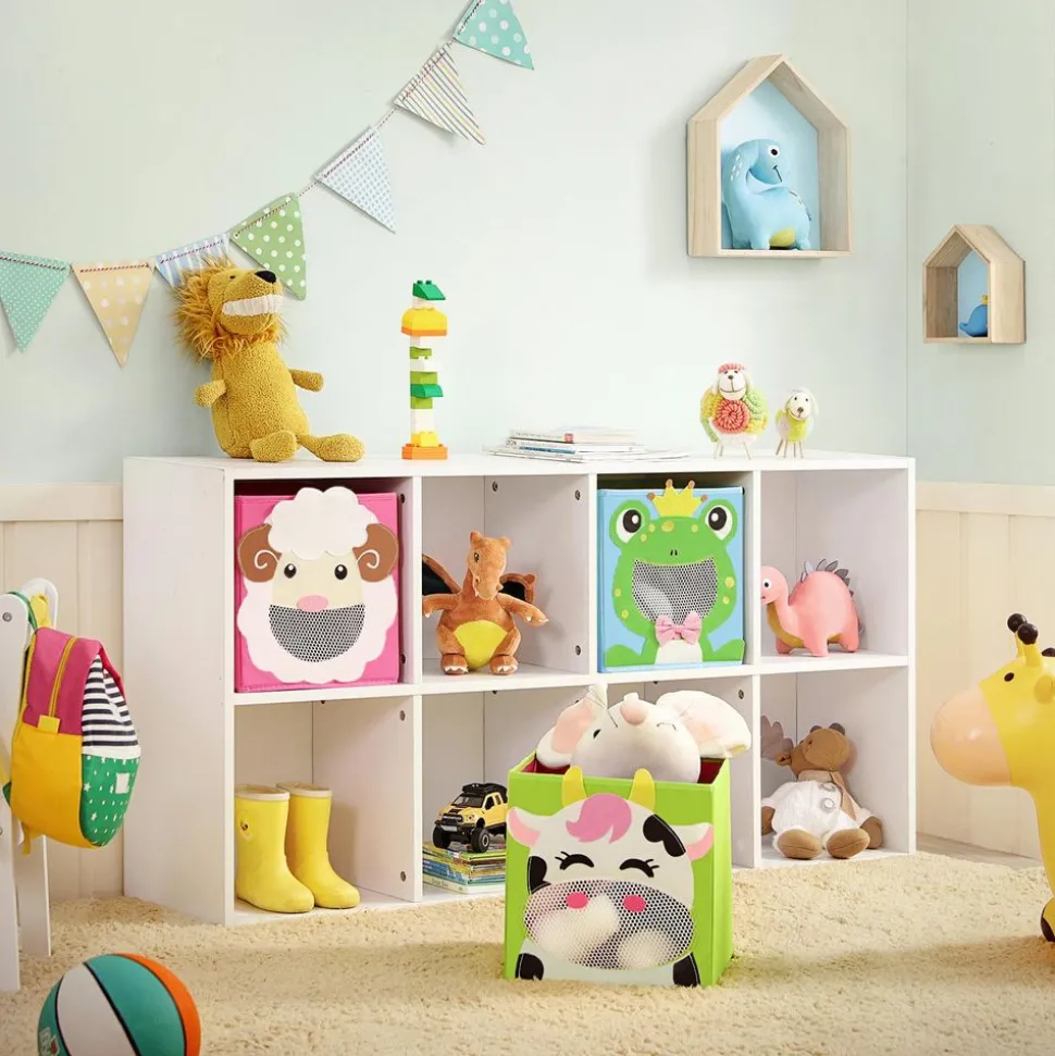 Clearance SONGMICS 3 Boîtes rangement animaux