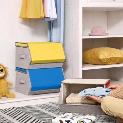 Best Sale SONGMICS 3 Boîtes rangement jouets