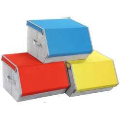 Best Sale SONGMICS 3 Boîtes rangement jouets