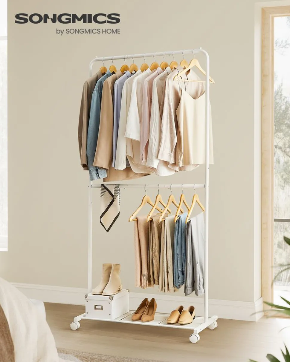 Hot SONGMICS 3 Boîtes rangement pour enfant Blanc