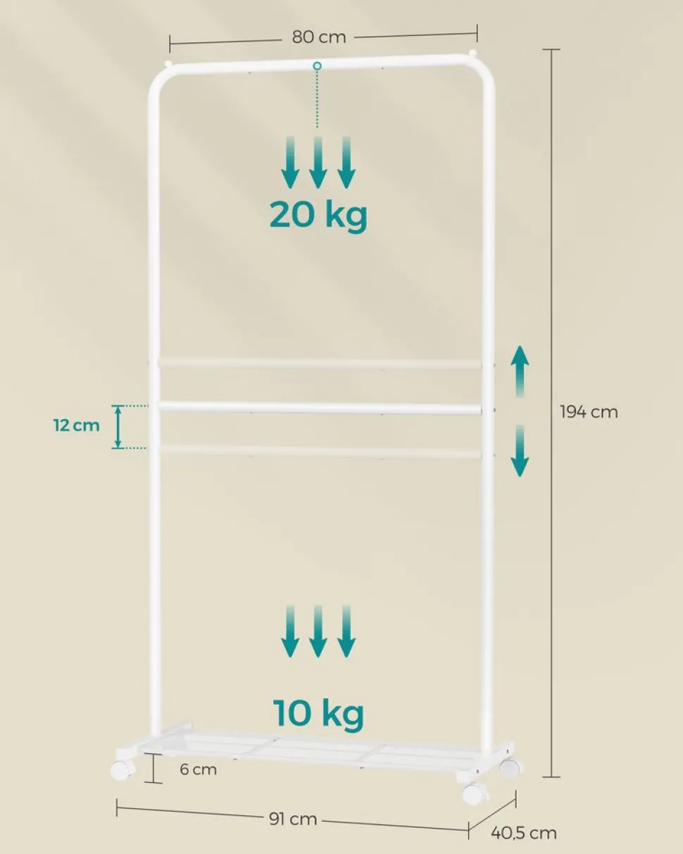 Hot SONGMICS 3 Boîtes rangement pour enfant Blanc