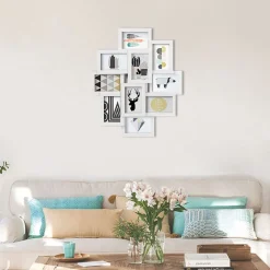 Outlet SONGMICS 12 Cadres photo noir