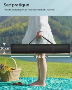 Best Sale SONGMICS 2 Chaises de camping pliable