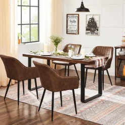 Discount SONGMICS ２ Chaises hautes foncé Gris