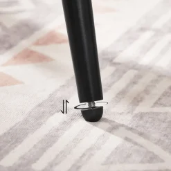 Discount SONGMICS ２ Chaises hautes foncé Gris