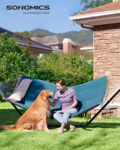 Flash Sale SONGMICS 2 Chaises longues portables avec bandoulières 158 x 55 cm bleu ciel