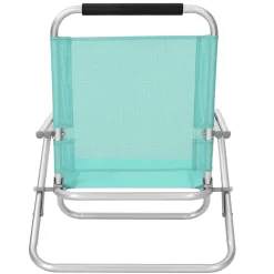 Best SONGMICS 4 Chaises pliantes alu noir