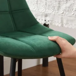 Cheap SONGMICS 2 Chaises PU Gris