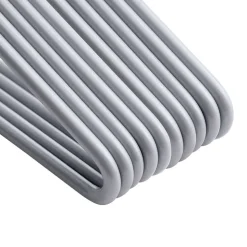 Sale SONGMICS 20 Cintres à ouverture gris