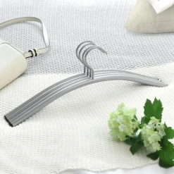 New SONGMICS 10 Cintres arqués Gris