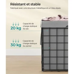 Online SONGMICS 6 Cintres bois d'érable