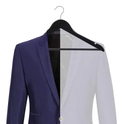 Clearance SONGMICS 50 Cintres bois d'érable noir