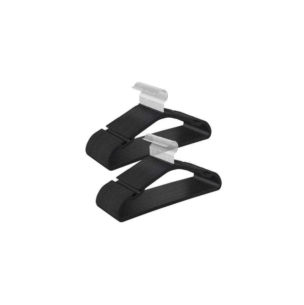 Store SONGMICS 20 Cintres bois enfant Jaune