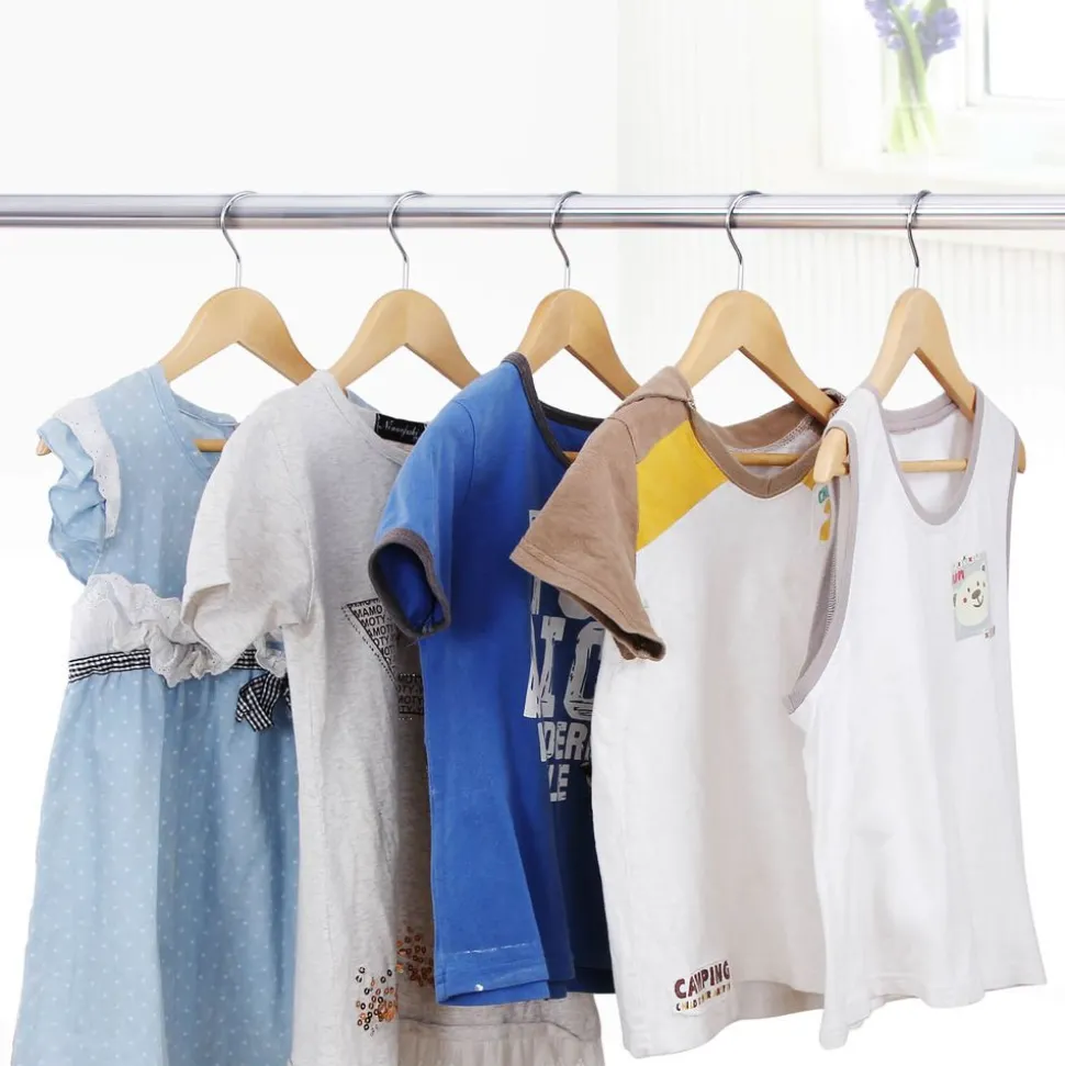 Online SONGMICS 20 Cintres enfant bois