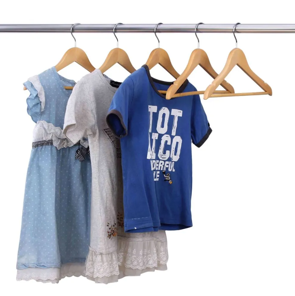 Online SONGMICS 20 Cintres enfant bois