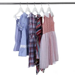 New SONGMICS 20 Cintres enfant bois Blanc