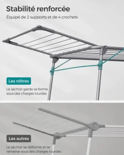 Online SONGMICS 4 Cintres magiques Noir