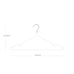 Best SONGMICS 20 Cintres métal blanc