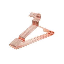 Cheap SONGMICS 10 Cintres métal rose gold