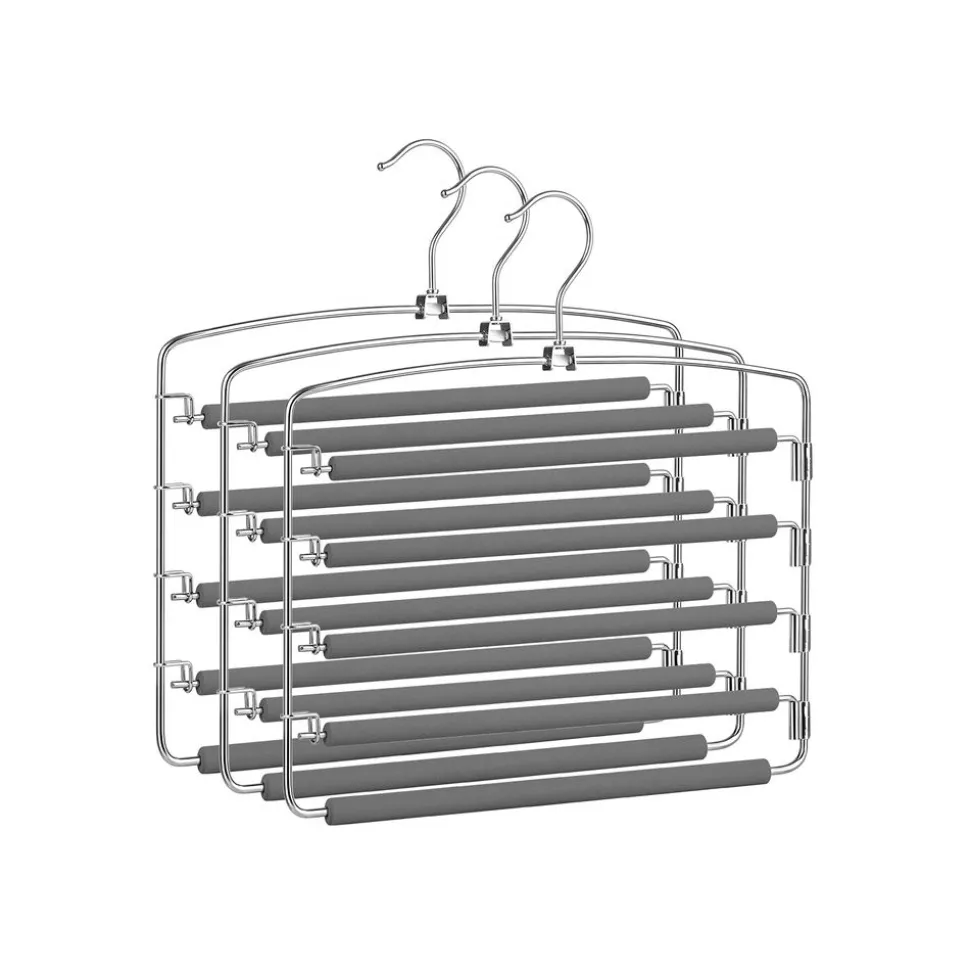 New SONGMICS 3 Cintres multiples noir