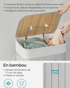 Cheap SONGMICS 12 Cintres pantalon noir