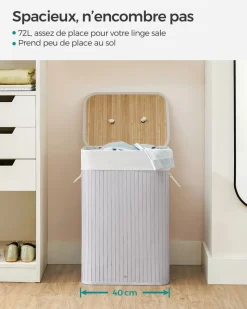 Cheap SONGMICS 12 Cintres pantalon noir