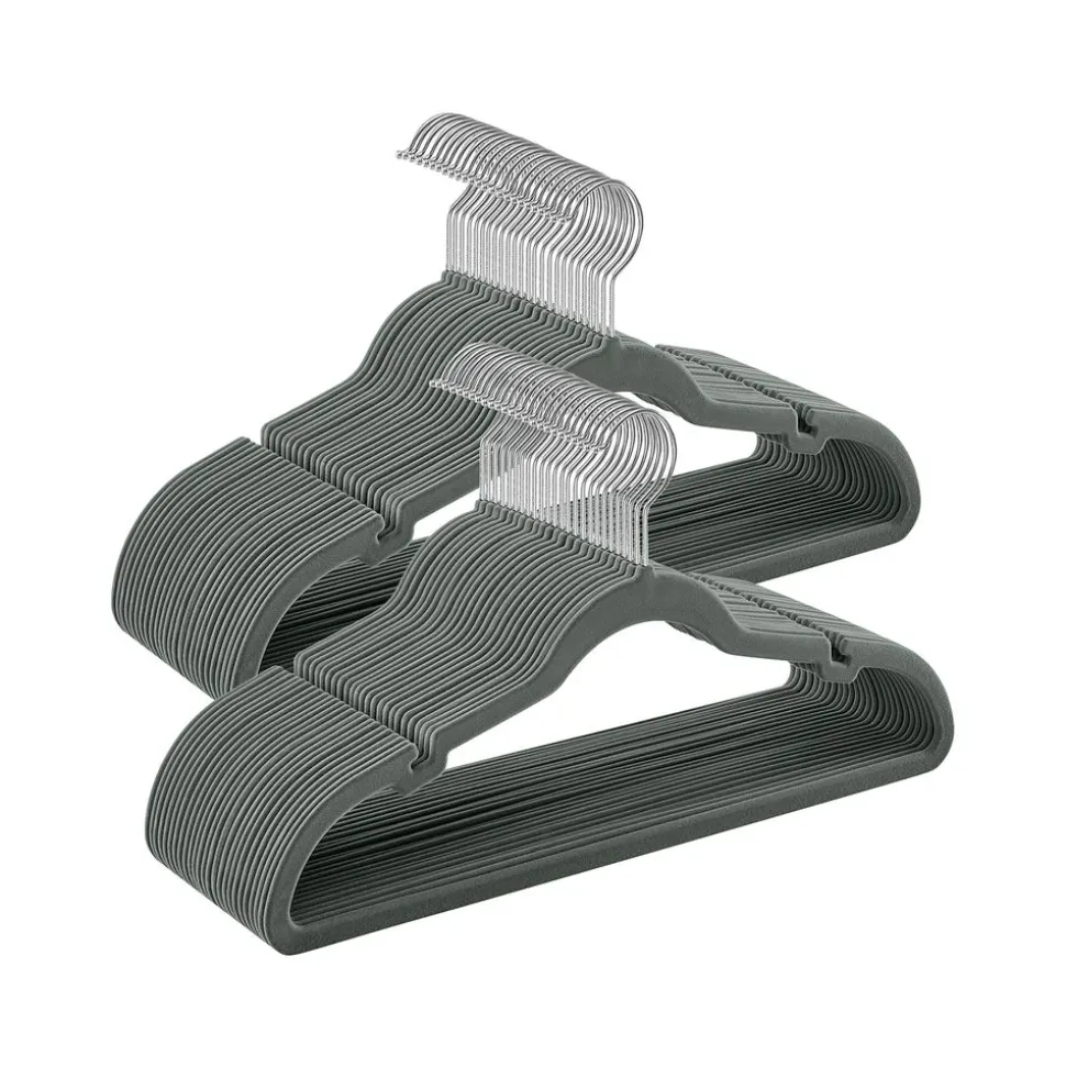 Fashion SONGMICS 20 Cintres pantalons noir