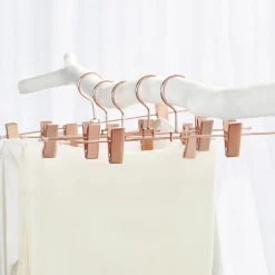 Outlet SONGMICS 10 Cintres pinces rose gold Or Rose