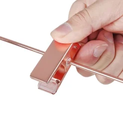 Outlet SONGMICS 10 Cintres pinces rose gold Or Rose