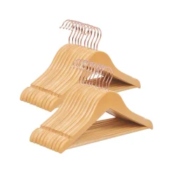 Best Sale SONGMICS 10 Cintres pinces rose gold Rouge