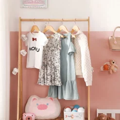 Best Sale SONGMICS 10 Cintres pinces rose gold Rouge