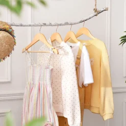 Best Sale SONGMICS 10 Cintres pinces rose gold Rouge